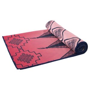 Tapis de yoga antidérapant en microfibre