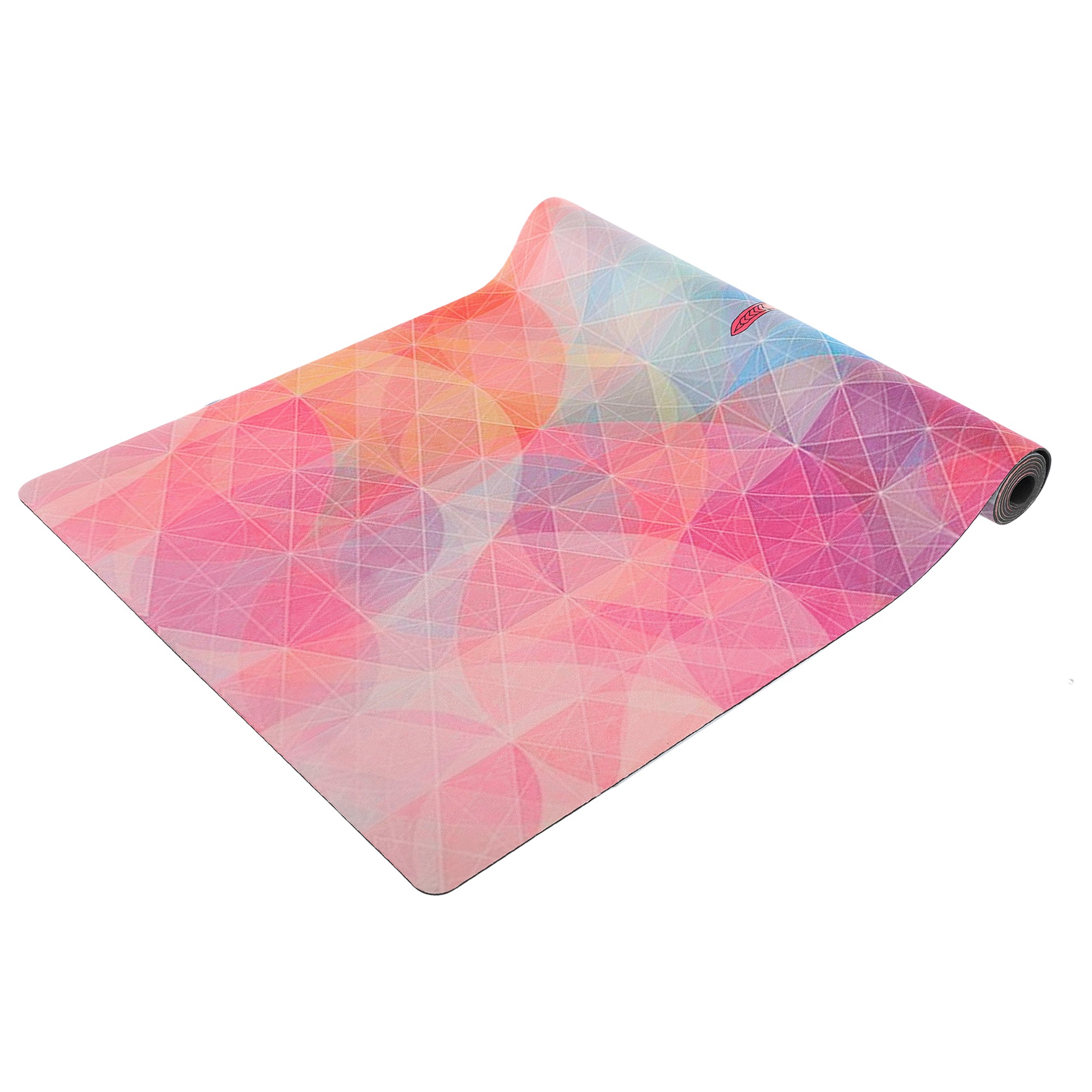 Tapis de yoga en daim dégradé